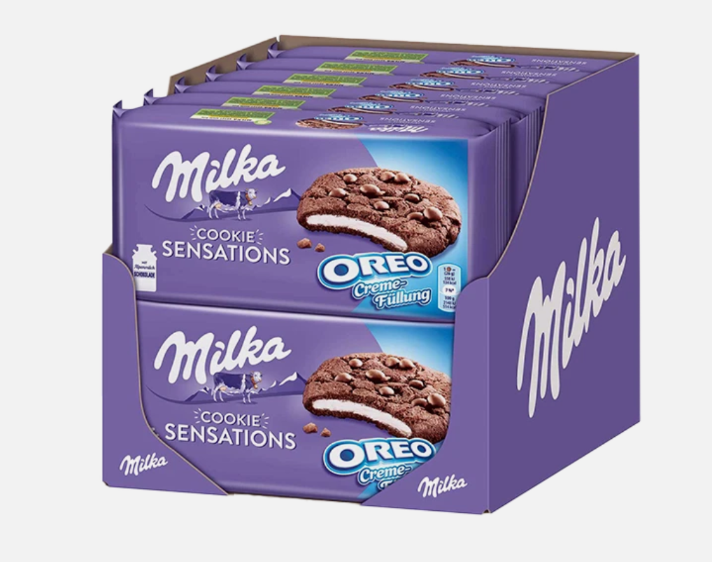 Milka Cookie Sensations Oreo Cream (156g) – Imported from Europe