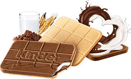 Kinder Cards Milk & Cocoa (0.9 oz) – Imported from Europe