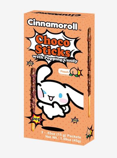 Cinnamoroll Choco Sticks (Peach + Popping Candy)