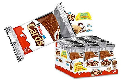 Kinder Cards Milk & Cocoa (0.9 oz) – Imported from Europe