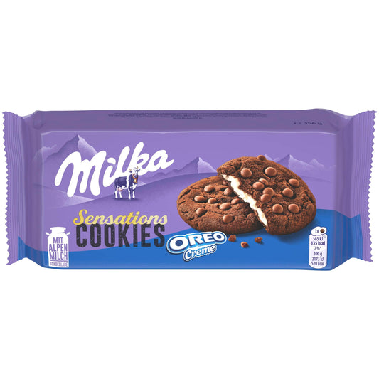 Milka Cookie Sensations Oreo Cream (156g) – Imported from Europe