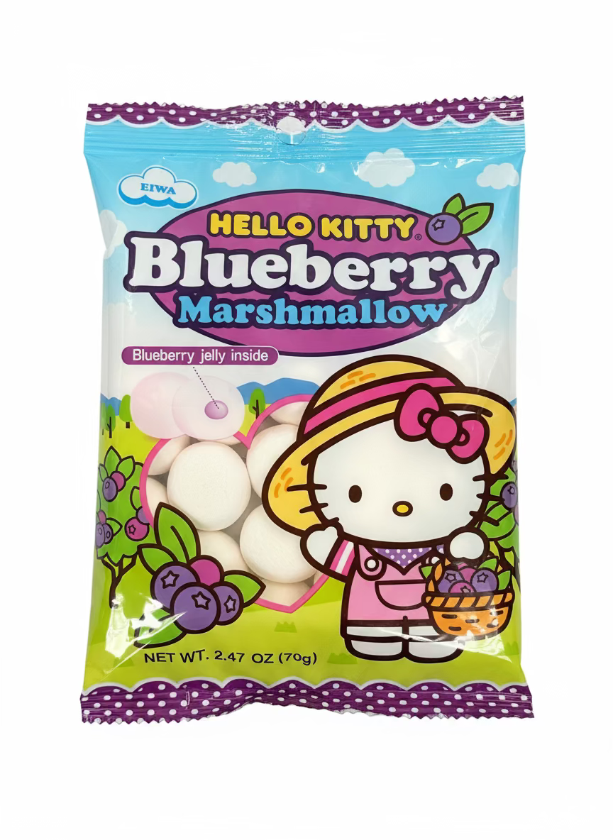 Hello Kitty Blueberry Marshmallow