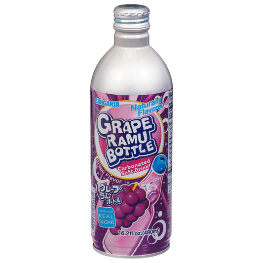 Sangaria Grape Ramune Soda