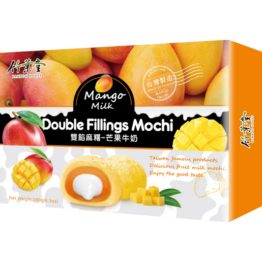 Bamboo House Double Filling Mochi Mango Milk 6.3 oz