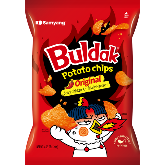 Samyang Buldak Potato Chips Original