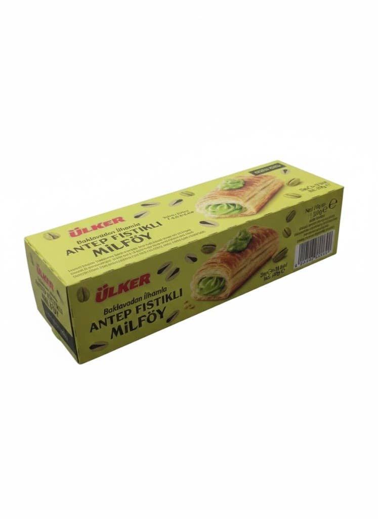 Pistachio Cream Puff Pastry Bar Ulker Kat Kat Halal