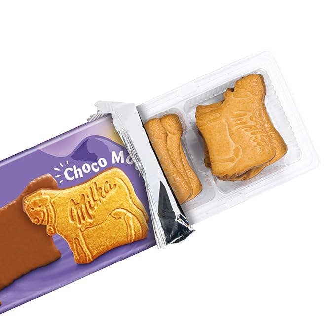 Milka Choco Cow Biscuit (120g) – Alpine Milk Chocolate 🐮🍫 Europe