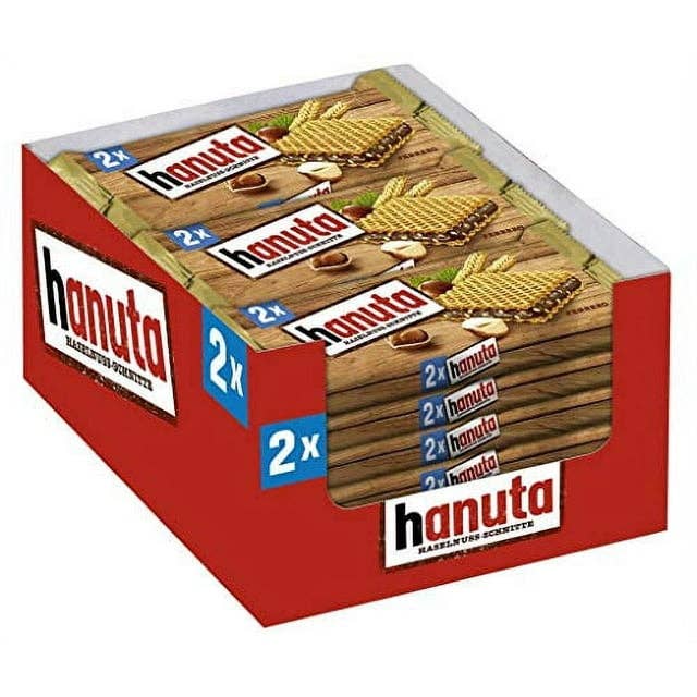 Ferrero Hanuta Hazelnut Wafer (44g) – Imported from Germany